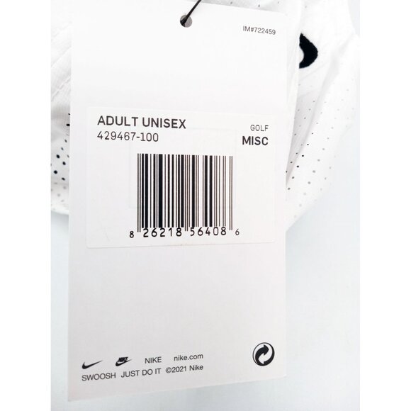 Hat Nike Heritage86 Oilfire Rye Whiskey Golf White Dri-Fit Adult Unisex Adjusts - Picture 6 of 9